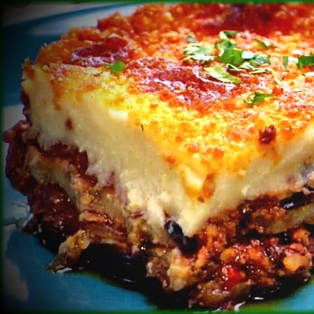 Moussaka.